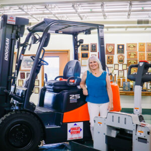 A photo of Kathy Henry - CFO of Forklift Systems